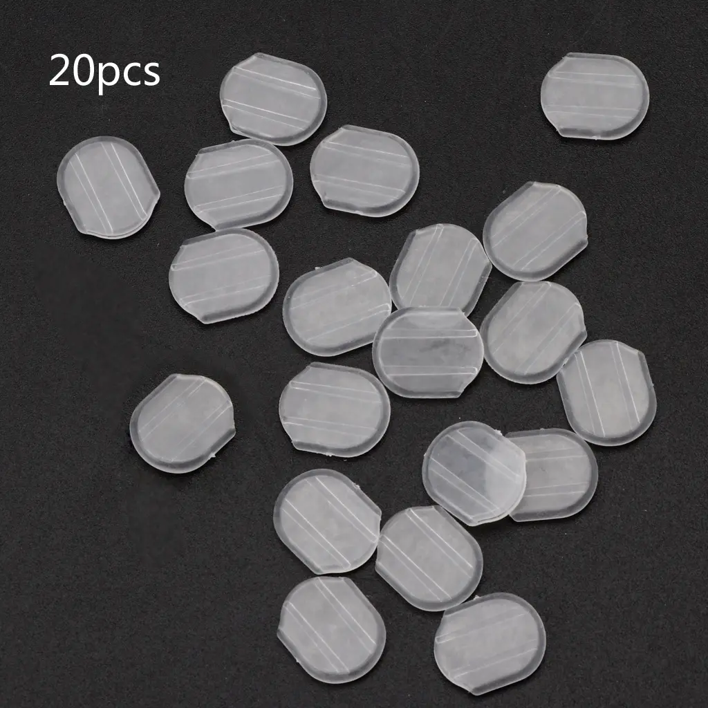 ✪ 20Pieces Women Non-Pierced Ears Ear Protection for Clip on Earring Silicone Pad