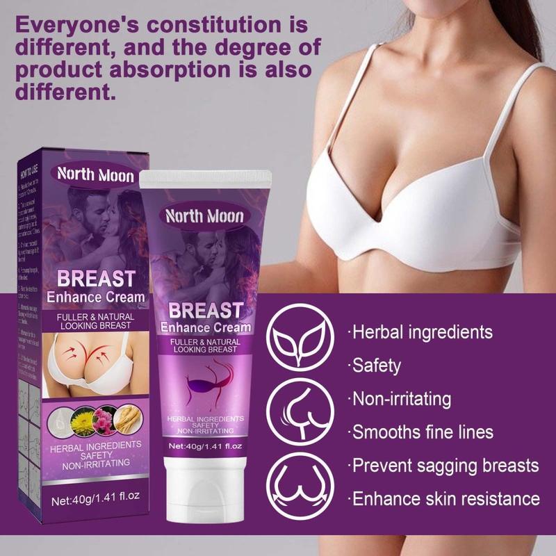 Product Introduction of Tiktok Same North Moon Breast Cream Breast Firming Straight Moisturizing Charm Beautiful Breast Chest Care Firming 11
