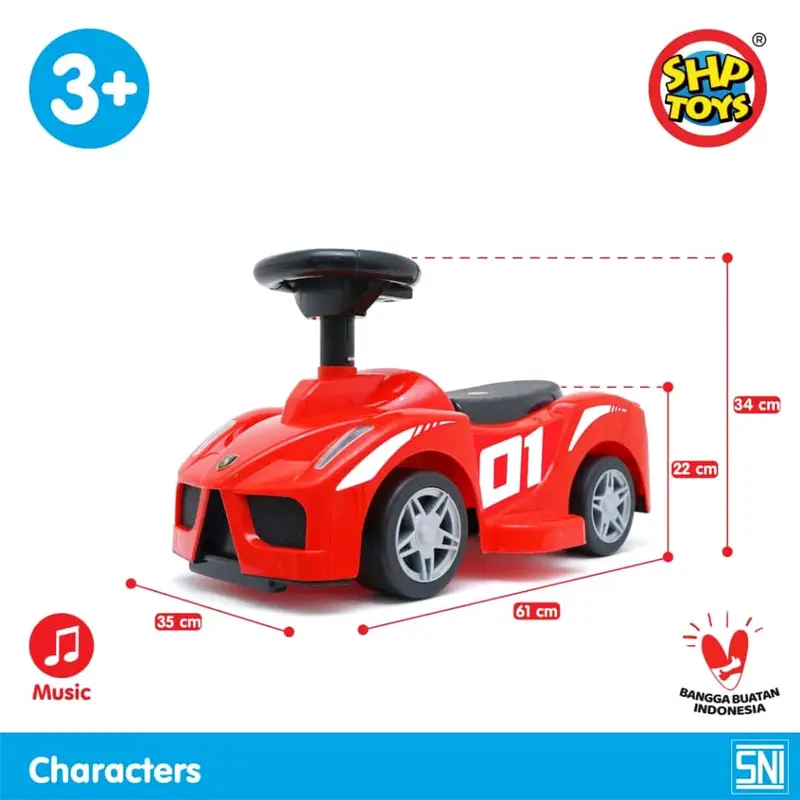mobil dorong enzo lucu viral 3