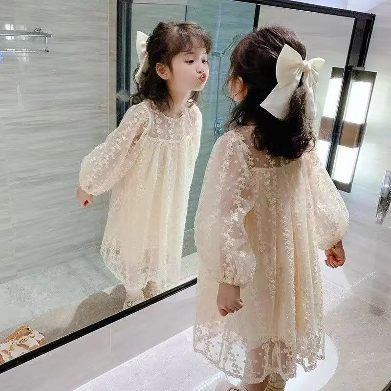 Korean Style Dress anak perempuan Gaun putri Dress Pesta Baby anak perempuan Dress Anak Perempuan Dress Manis Dress Fashion Dress Korean Dress Pricess Anak Perempuan Bayi