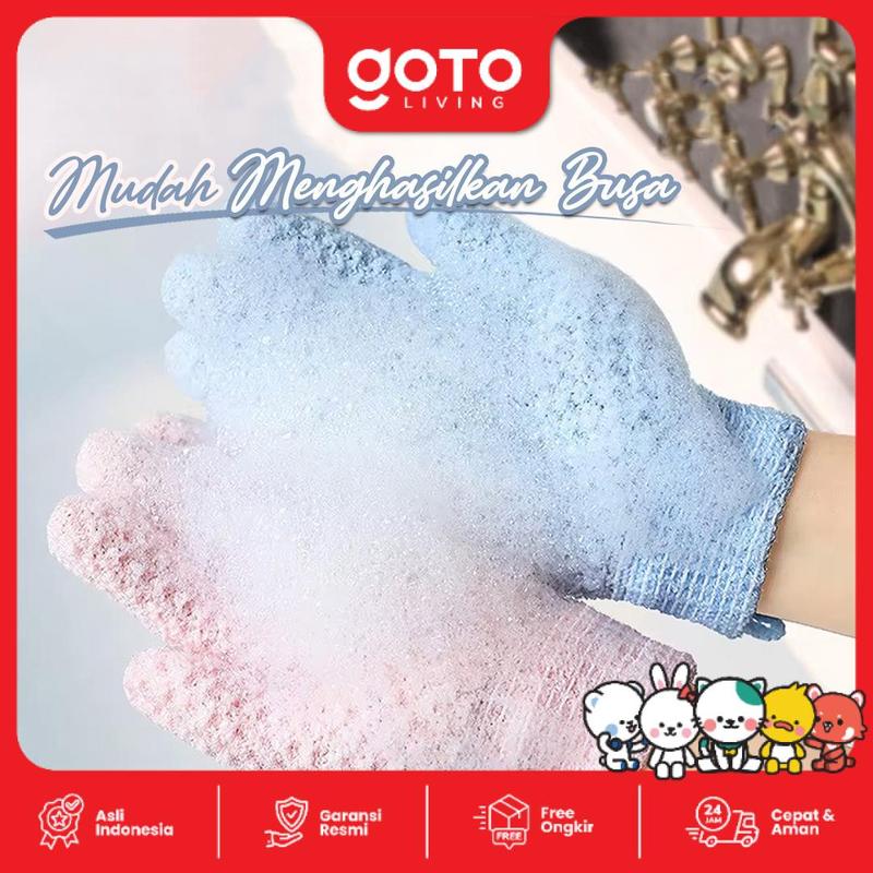 Goto [COD] Truvic Bath Glove Sarung Tangan Mandi Penggosok Badan Penghilang Daki 2