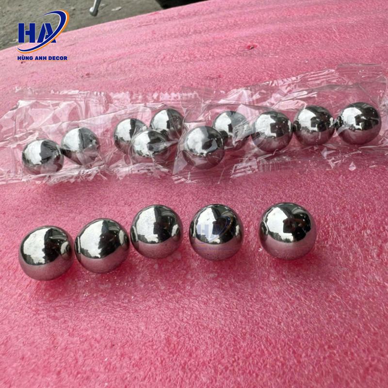 bóng rỗng 19mm inox 304 đánh bóng tráng gương đẹp không tì vết cao cấp 3