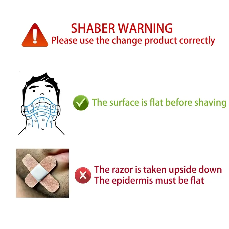 Portable Mini Electric Shaver for Men, Waterproof Double-ring Magnetic Beard Cutter, Lightweight Electric Razor for Travel Office Business Trip 2