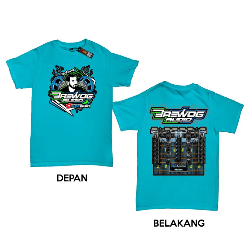 KAOS ANAK-ANAK Baju Kaos Sound System Anak Brewog Audio Sound Horeg Team Sotok Katun | Sound Balap Blitar 7
