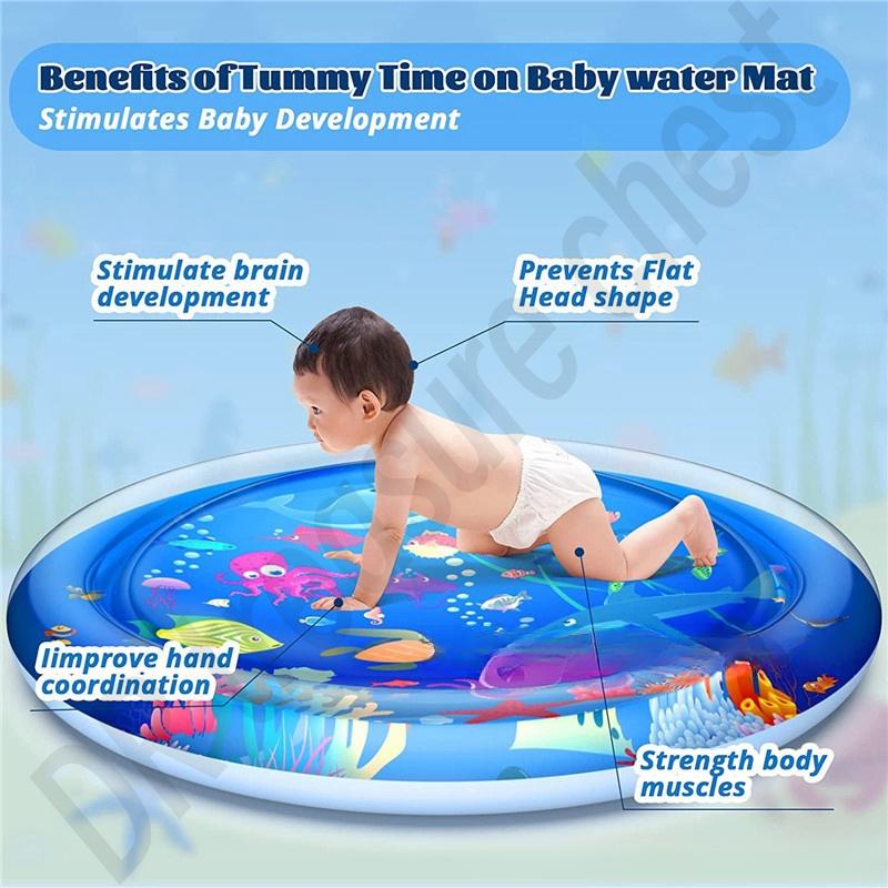 【COD/Original】Playtime Baby Infants Tummy Time Inflatable Water ...
