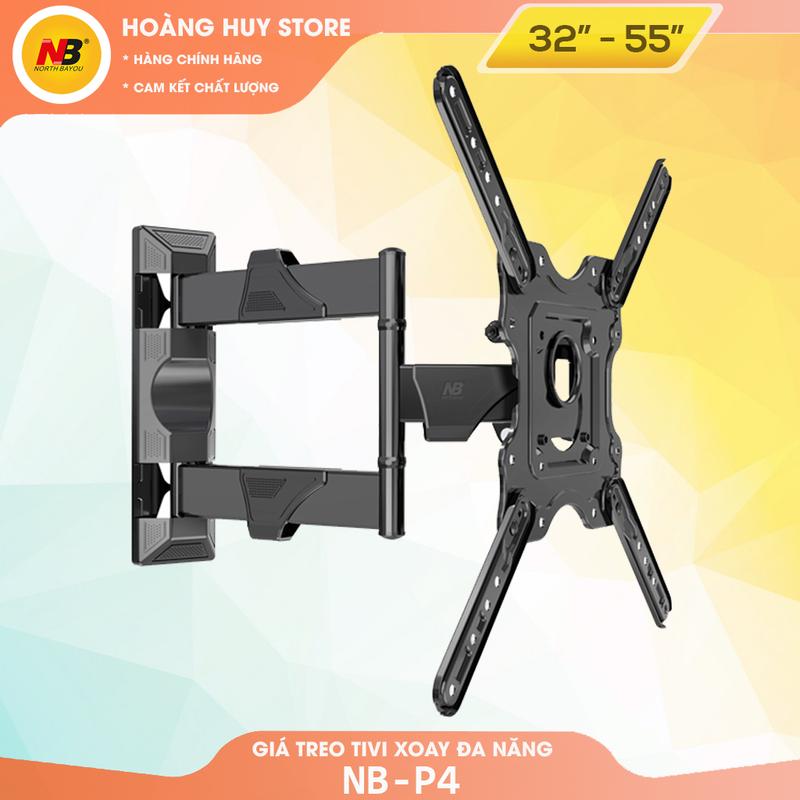  Giá Treo Tivi Xoay Góc NB - P4 32 - 55 Inch - Giá Treo Tivi Đa Năng P4 - Thiết Kế Nhỏ Gọn - Sử Dụng Tiện Lợi - Bảo hành quốc tế 