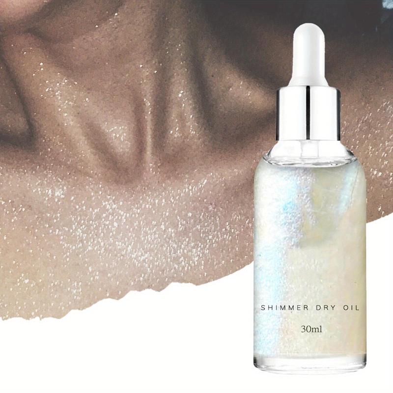 Shimmer Dry Oil, Moisturizing Body Highlighter, Hydrating Body Essence, Body Care Product for Women & Men, Perfect for Parties 7