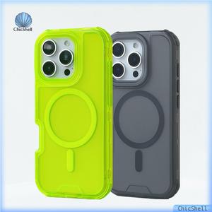 Ốp Điện Thoại Từ Tính, Chống Sốc, Ốp Cứng, Tương Thích Với MagSafe, Cho iPhone 16, 12, 11, 13, 14, 15 Pro Max, 16ProMax, 16Plus, 14Plus