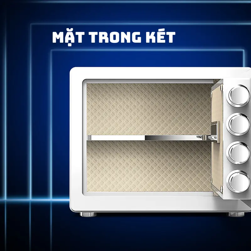 [MẪU 2024] Két sắt mini khóa vân tay khóa số cao cấp,Két sắt chống cháy cho gia đình nhà hàng khách sạn gắn tủ 2