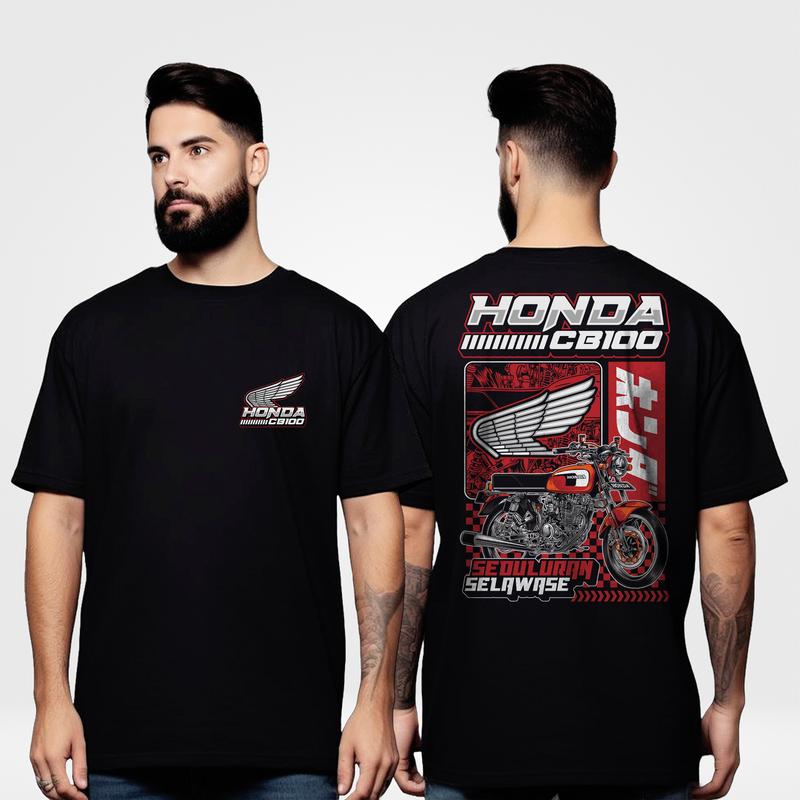 KAOS CB - KAOS SABLON MOTIF - MOTOR SERIES 5