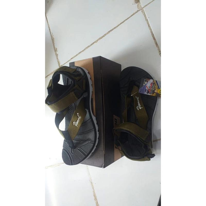 SANDAL GUNUNG PRIA TERBARU REWARD GUNUNG JEPIT PREMIUM SOL PUTIH 3