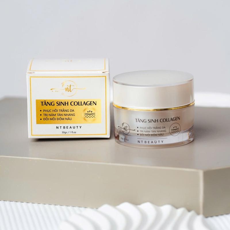Kem tăng sinh colagen trắng da, mờ thâm nám