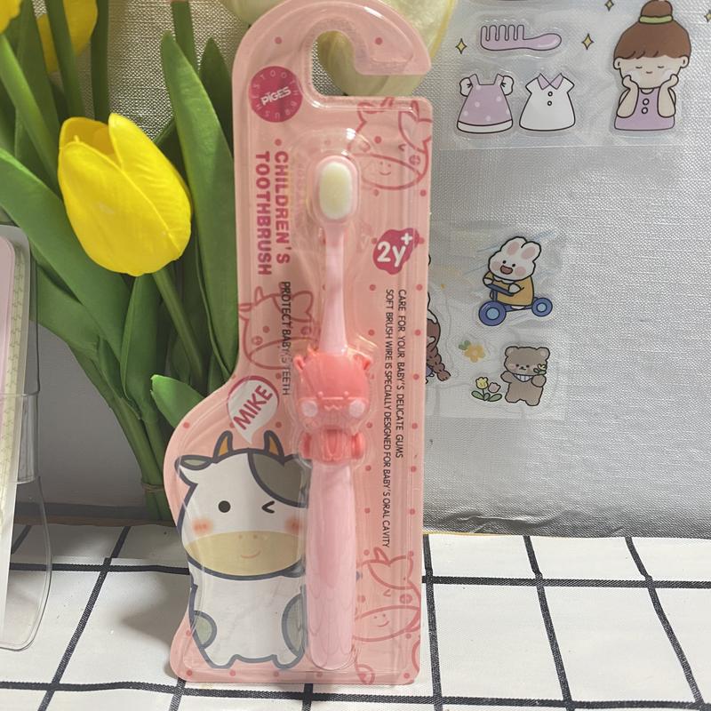 Bàn Chải Đánh Răng Lông Mềm Cho Bé Từ 2-10 Tuổi Hình Động Vật 4