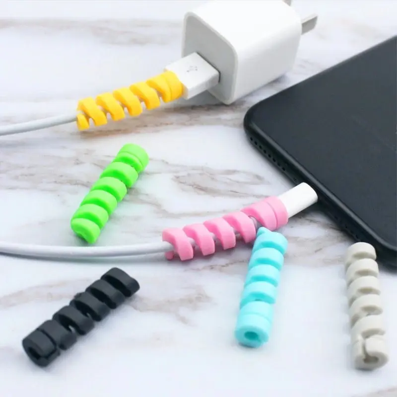 Tay áo bảo vệ cáp, cho tất cả các loại cáp, màu Pastel dễ thương, Vỏ bảo vệ, cho cáp