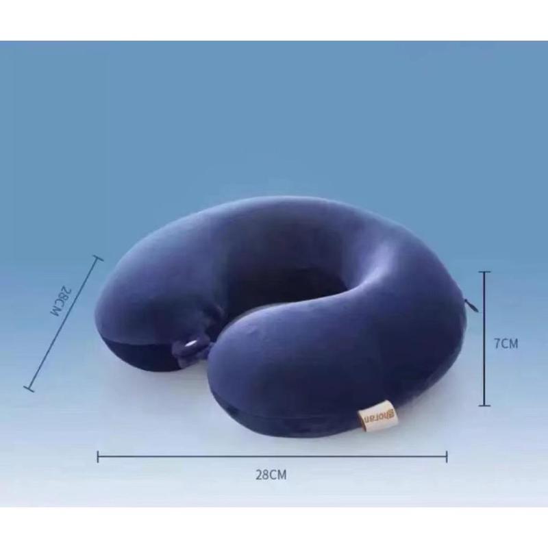 Product Introduction of [Ship From Philippines] Simple Plush Driving Travel Neck Pillow Nap Pillow Lunch Break Neck Pillow Travel Plane Car U-Shaped Pillow 16