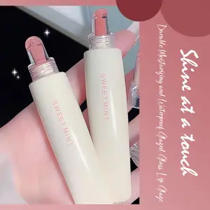 【ANISAHEN】 Lip Gloss Pelembab Lip Jelly Tahan Air Lip Glaze Anti Luntur Lip Glaze Kaca