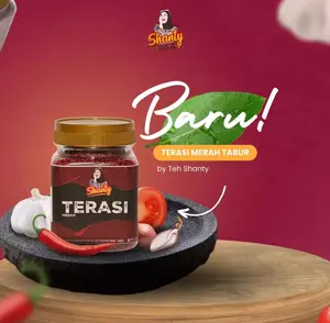 (COD) BOTOL Terasi Merah Tabur Shanty denny cagur Terasi Instant Tahan 1 tahun