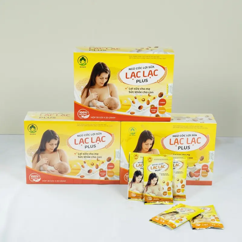 Ngũ cốc  lợi sữa Lạc Lạc dành cho mẹ sau sinh, sữa về nhanh, sữa thơm - có quà - hàng chính hãng 3