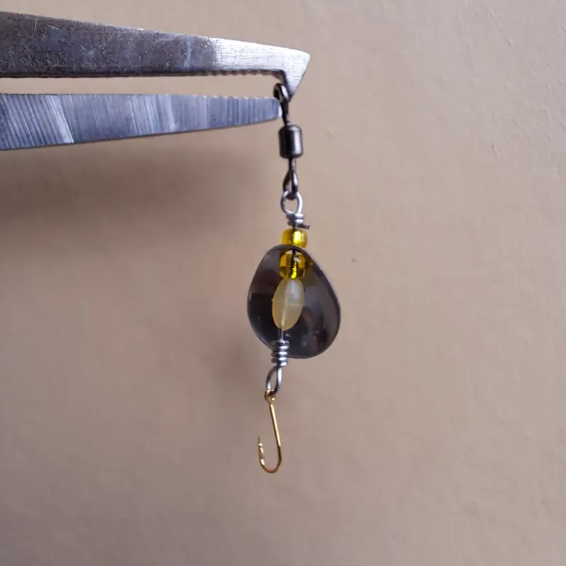 Rayap Lure sudah menggunakan swivel/kili2 untuk menghindari PE/senar melintir Gabus umpan  casting 5