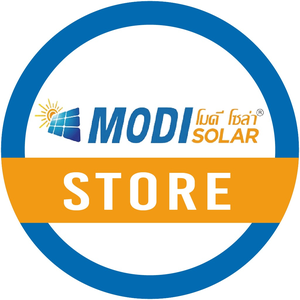 โลโก้ร้าน MODI Solar Store.