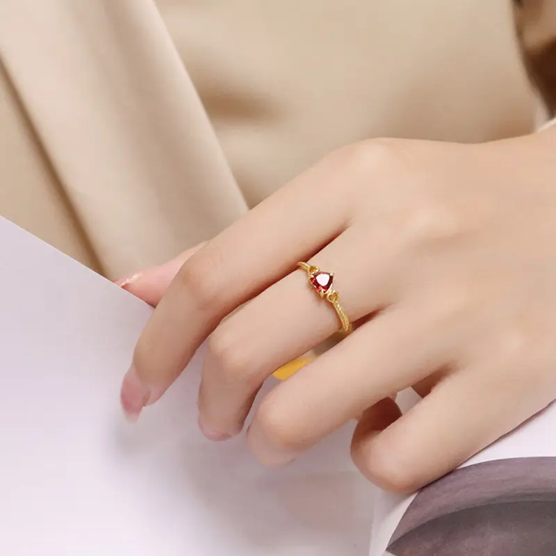 Jewelry Lover - Ring-33 - Cincin - Lovely - Korean Style COD 5