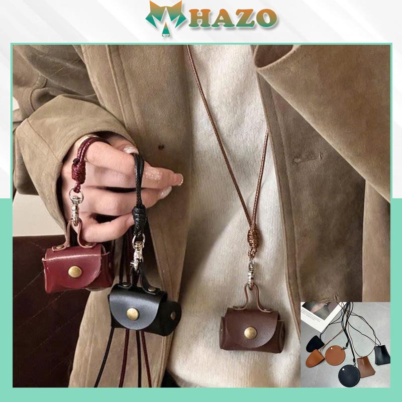 Vòng Cổ Da Đa Chức năng 561 Túi da đựng dây chuyền Phụ kiện Thời trang Điểm nhấn outfit Hot trend Phong Cách Hàn Quốc