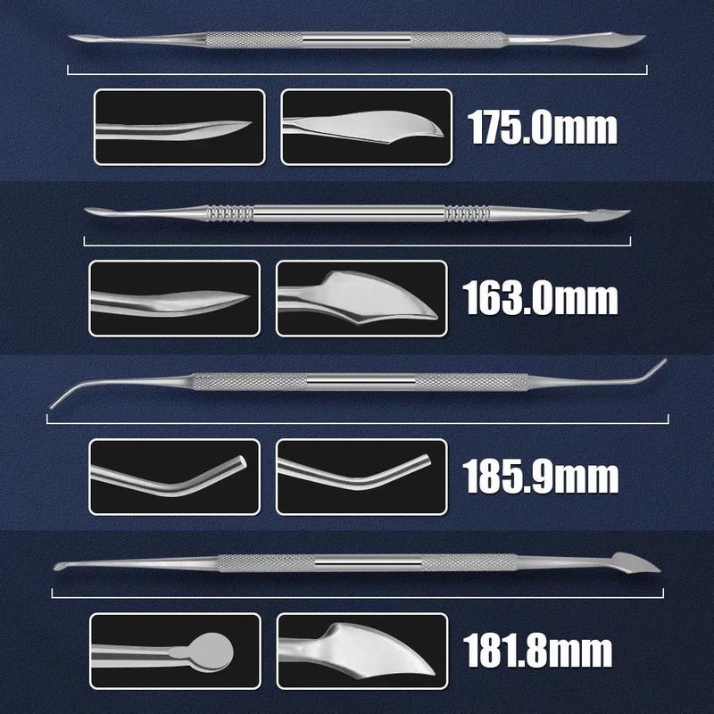 Product Introduction of Premium Scaler Kit - Advanced Multi-Function Stainless Steel Tools for Tartar/Plaque Removal, Deep Cleaning, and Tooth Whitening 10