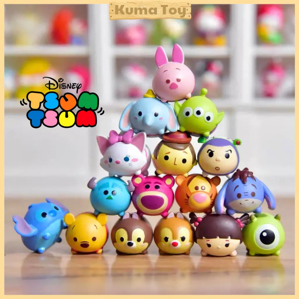 [Bán lẻ] Mô hình Tsum Tsum 28 nhân vật hoạt hình Disney Gấu Lotso, Buzz, Mickey, Simba... - Tsum Tsum cao cấp Đồ Chơi Toy