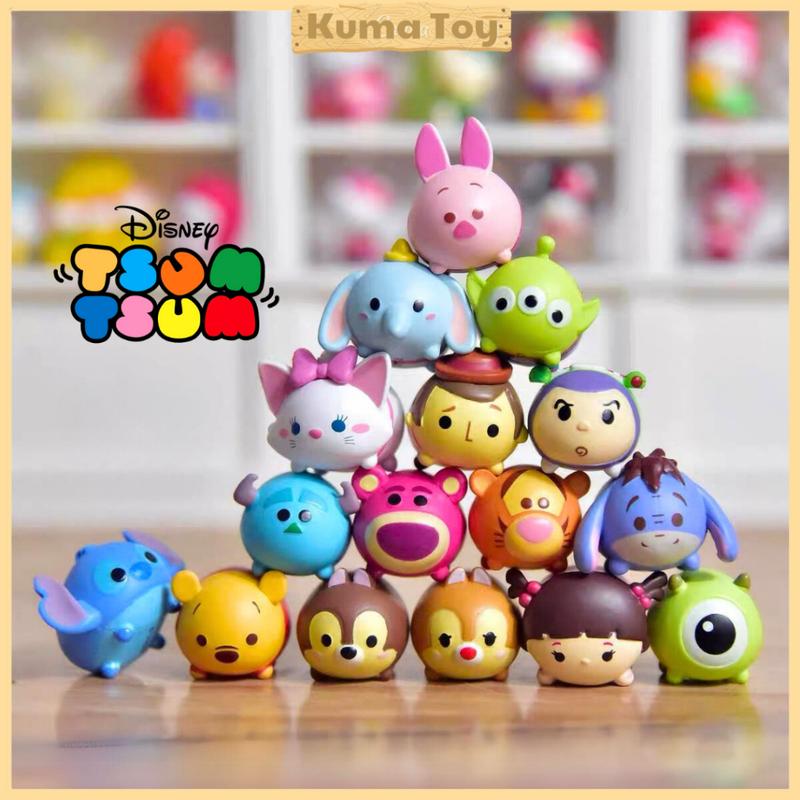Bán lẻ Mô hình Tsum Tsum 28 nhân vật hoạt hình Disney Gấu Lotso Buzz Mickey Simba... - Tsum Tsum cao cấp Đồ Chơi Toy