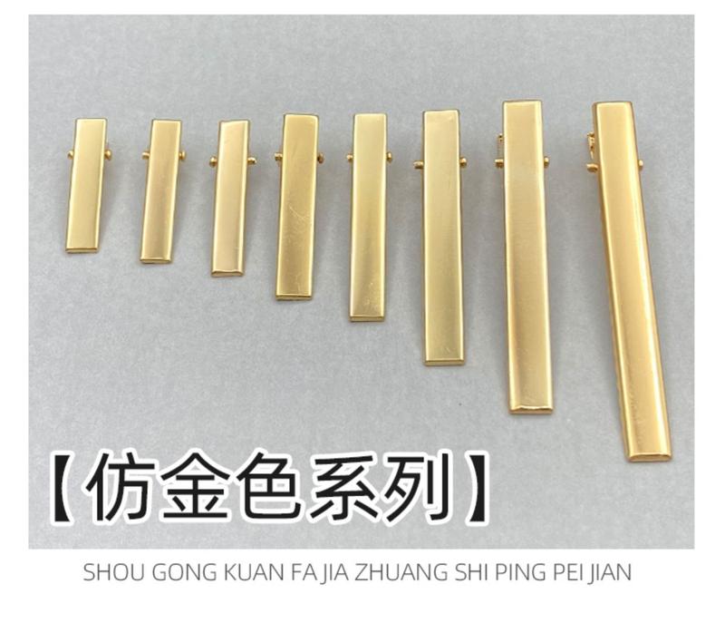 Product Introduction of Kẹp Mỏ Vịt, Kẹp Vuông, Phụ Kiện Tóc Tự Làm, Kẹp Bên Lì Đơn Giản, Phụ Kiện Dính, Bán Buôn 8