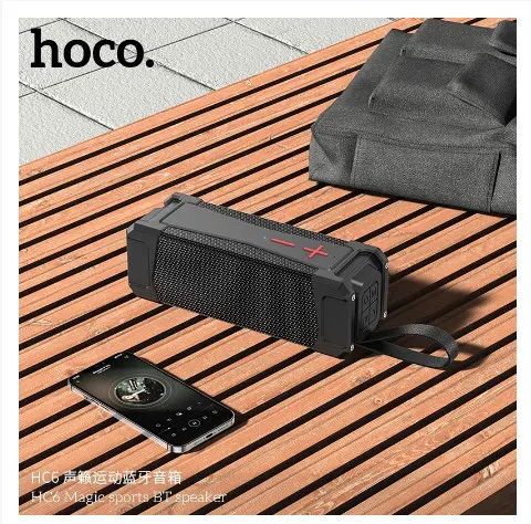 Loa Bluetooth Hoco HC6, chống nước, nghe nhạc 6h âm thanh cực chất. 4