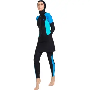 Opelon - Baju Renang Muslim Wanita - Diving Moslim (Set) - Include Cup bra - Free Swim Cap/ Hijab Panjang