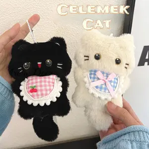 Gantungan Kunci & Tas Boneka-Celemek Cat Gantungan Tas Aksesoris Lucu Untuk Kunci Dan Tas