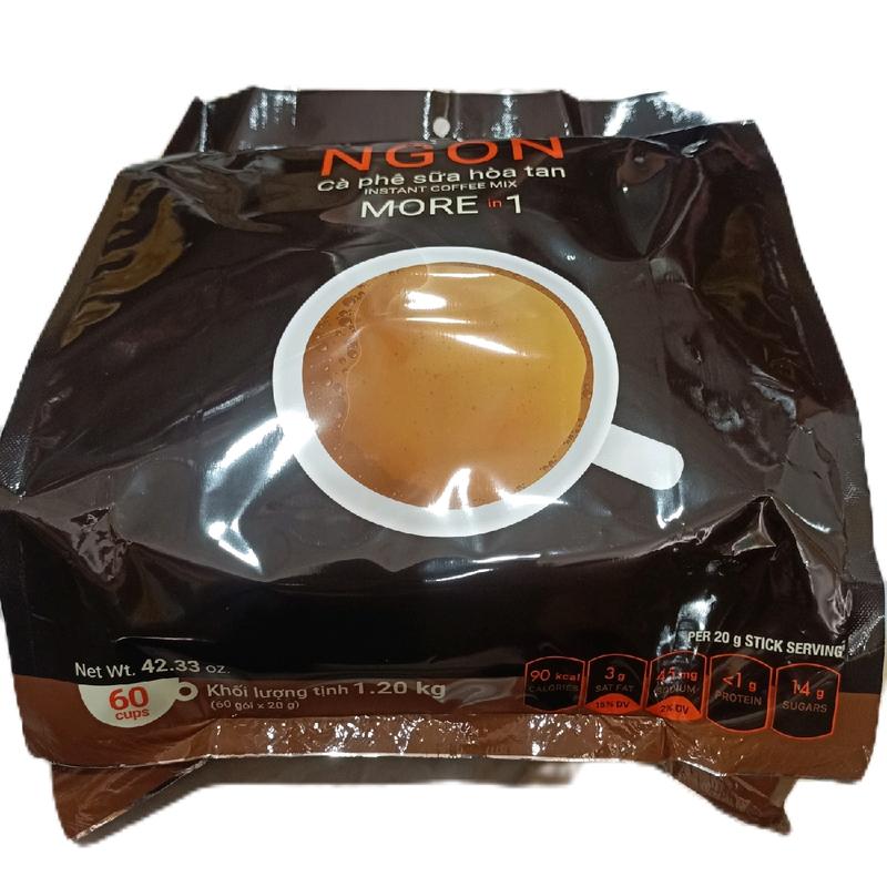 1 BỊCH CAFE NGON TRẦN QUANG 60 gói x20gam.