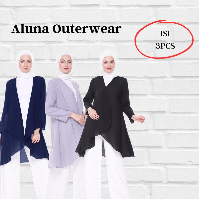 Paket Hemat Aluna Outerwear 100rbu isi 3pcs 1
