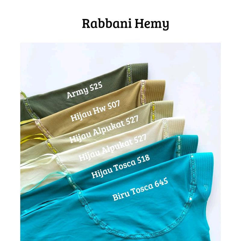Kerudung Rabbani Ori Hemy warna 5