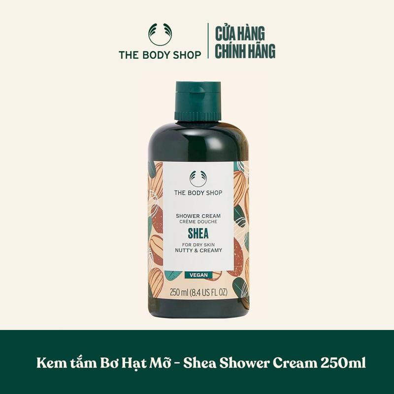   HSD: 09 2026  Kem tắm Bơ Hạt Mỡ - Shea Shower Cream 250ml The Body Shop 