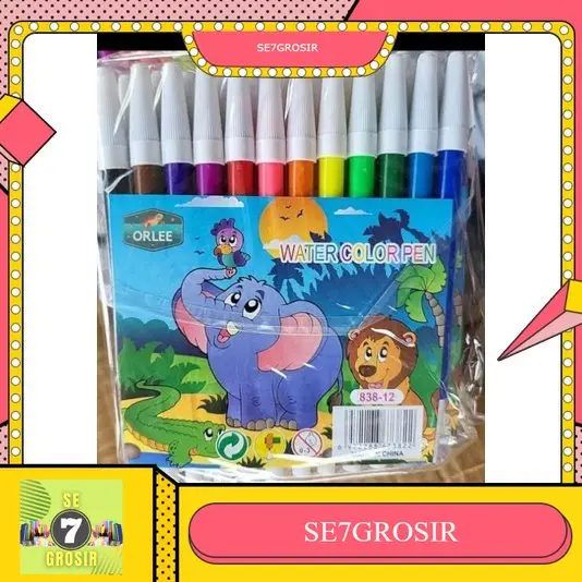 SPIDOL 12 WARNA SET orlee