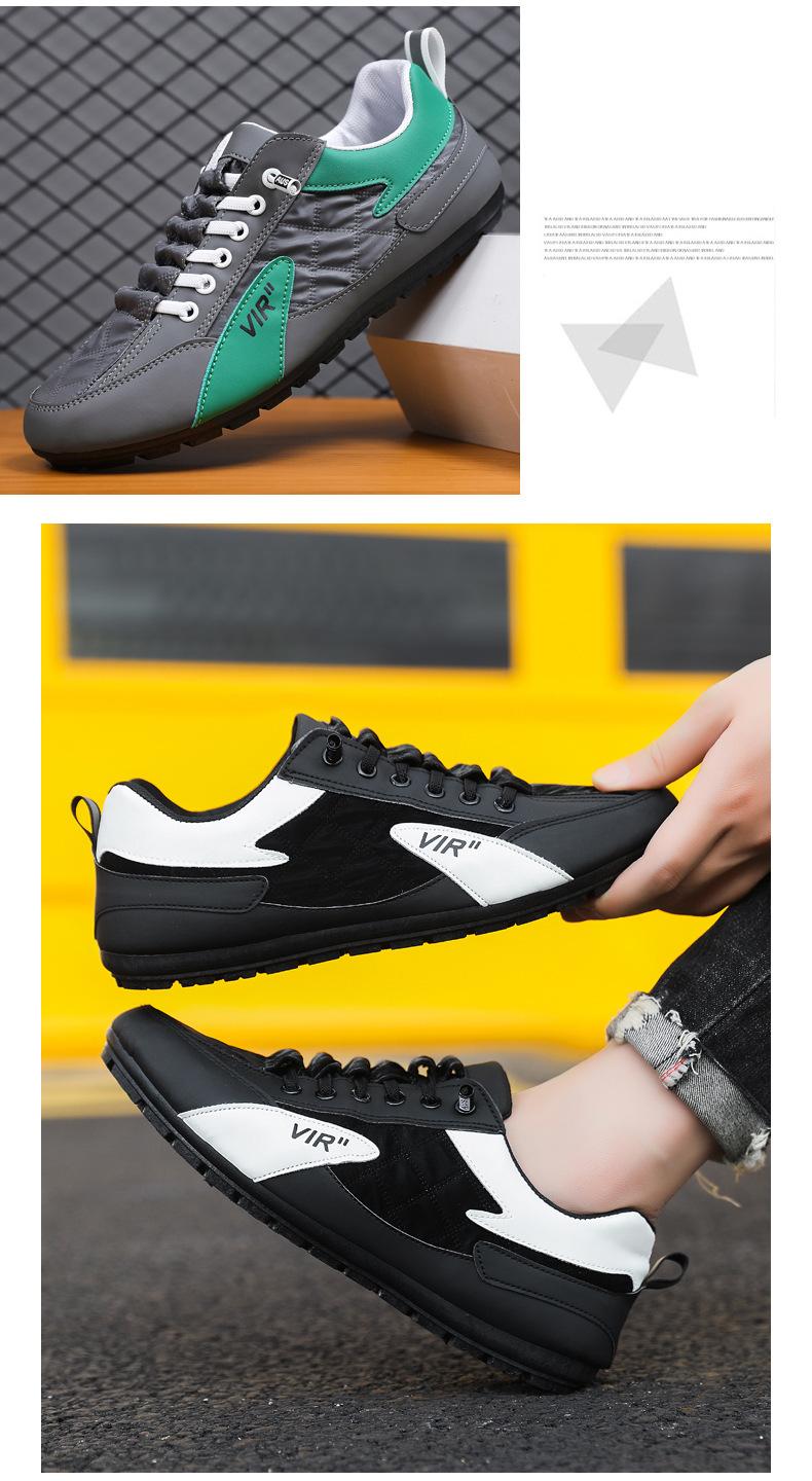 Product Introduction of Fall 2024 New Fashionable Men's Shoes Leather Gommino Driving Shoes Soft Bottom Soft Surface Non-Slip Casual Cortez 10