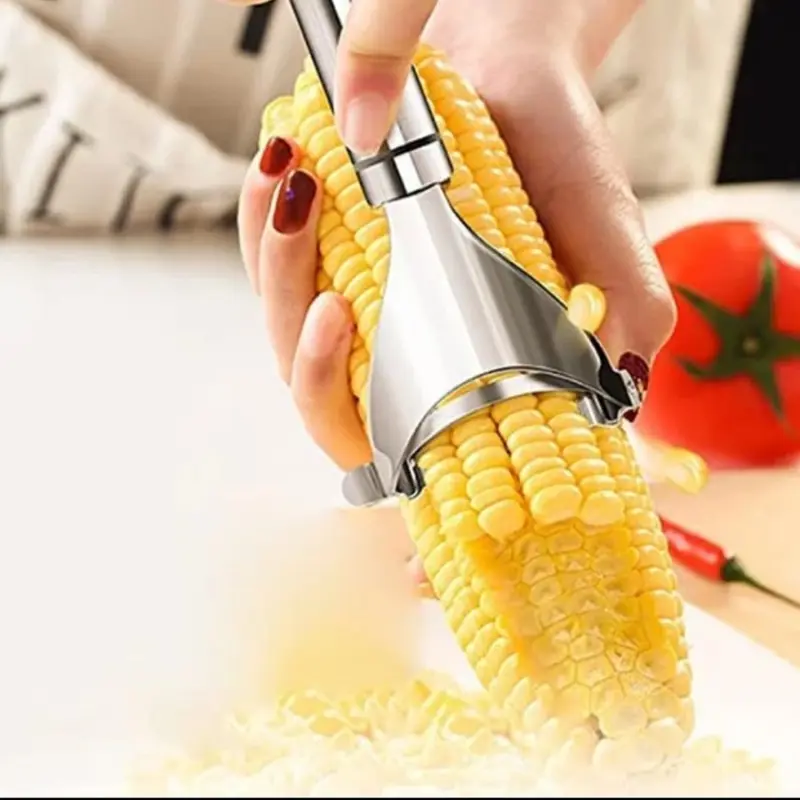 Alat Pengupas Jagung Bahan Stainless Corn Peeler Stripper Pisau Serut Perontok Serutan Parutan Mudah Dan Praktis 8