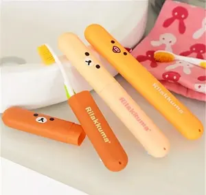 Tempat sikat gigi BISA DI BAWA KEMANA-MANA motif Rilakuma 2K S.123