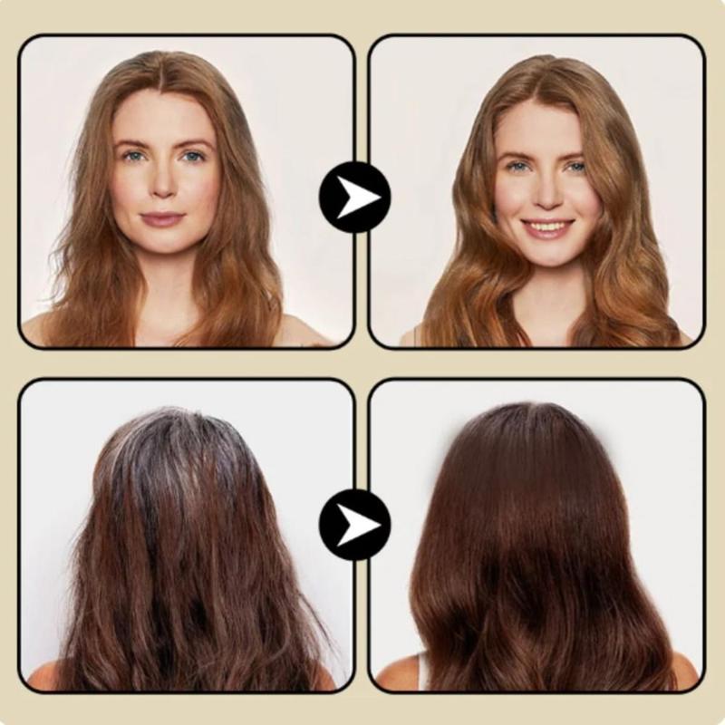 Product Introduction of New Waterproof Comb Hair Dye Sweat-proof Easy to Use Hair Colouring Cream Black Color 2 in 1 Instant Dye for Gray Hair Coverage 20