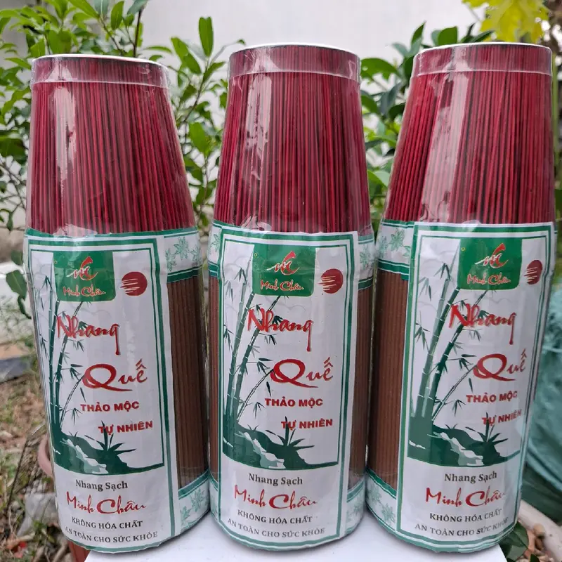 combo 3 ký nhang Quế 3 tấc đỏ thành phần tự nhiên 2