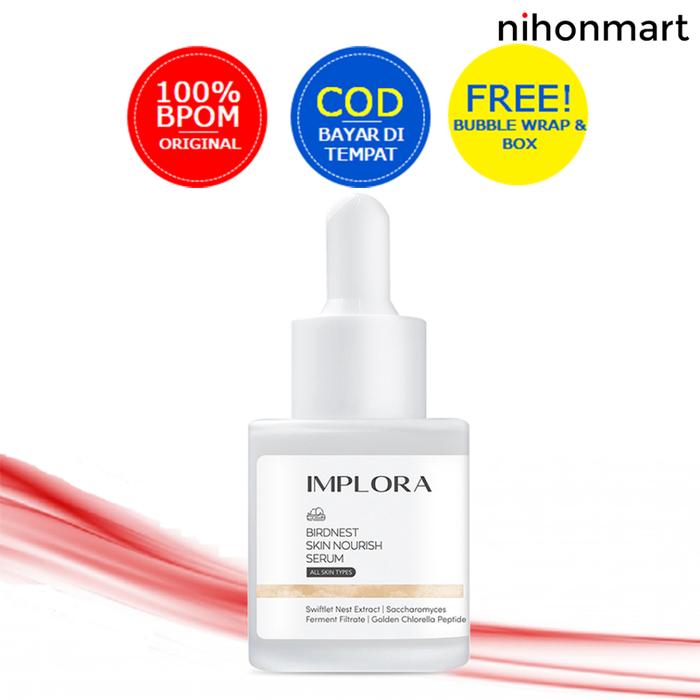 Gambar Implora Birdnest Skin Nourish Serum 20ml dari nihonmart Kota Administrasi Jakarta Utara Tokopedia