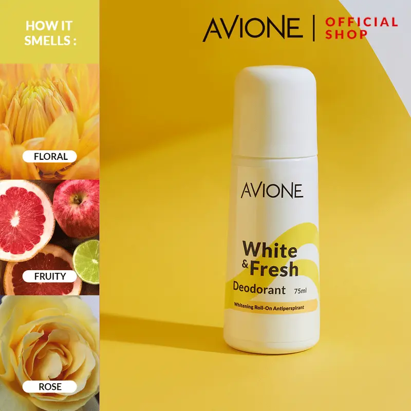 Avione Roll-On Deodorant 75 ml Mengurangi Bau Badan 1