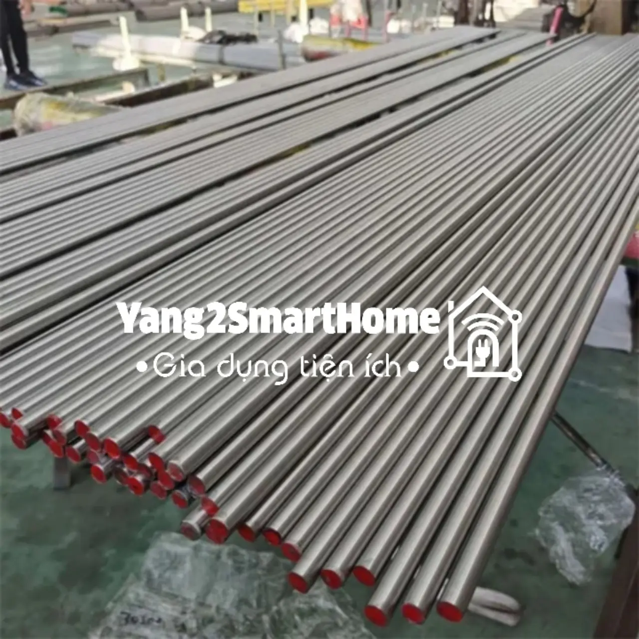 Trục tròn đặc Inox 304, thanh Inox đặc 304 phi 10, 12, 14mm chiều dài 30cm, 50cm, 100cm.