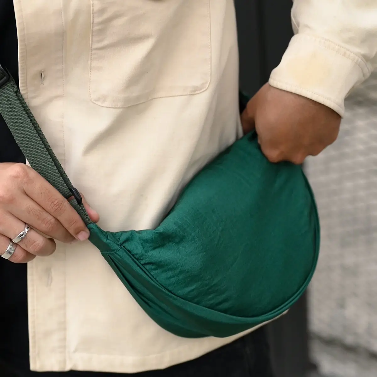 the Essential Slingbag - Green