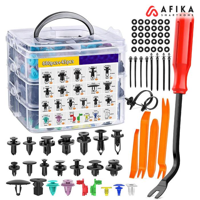 Promo Baut Rivet Set Mobil Universal Clip Kancing Car Push Pin ...