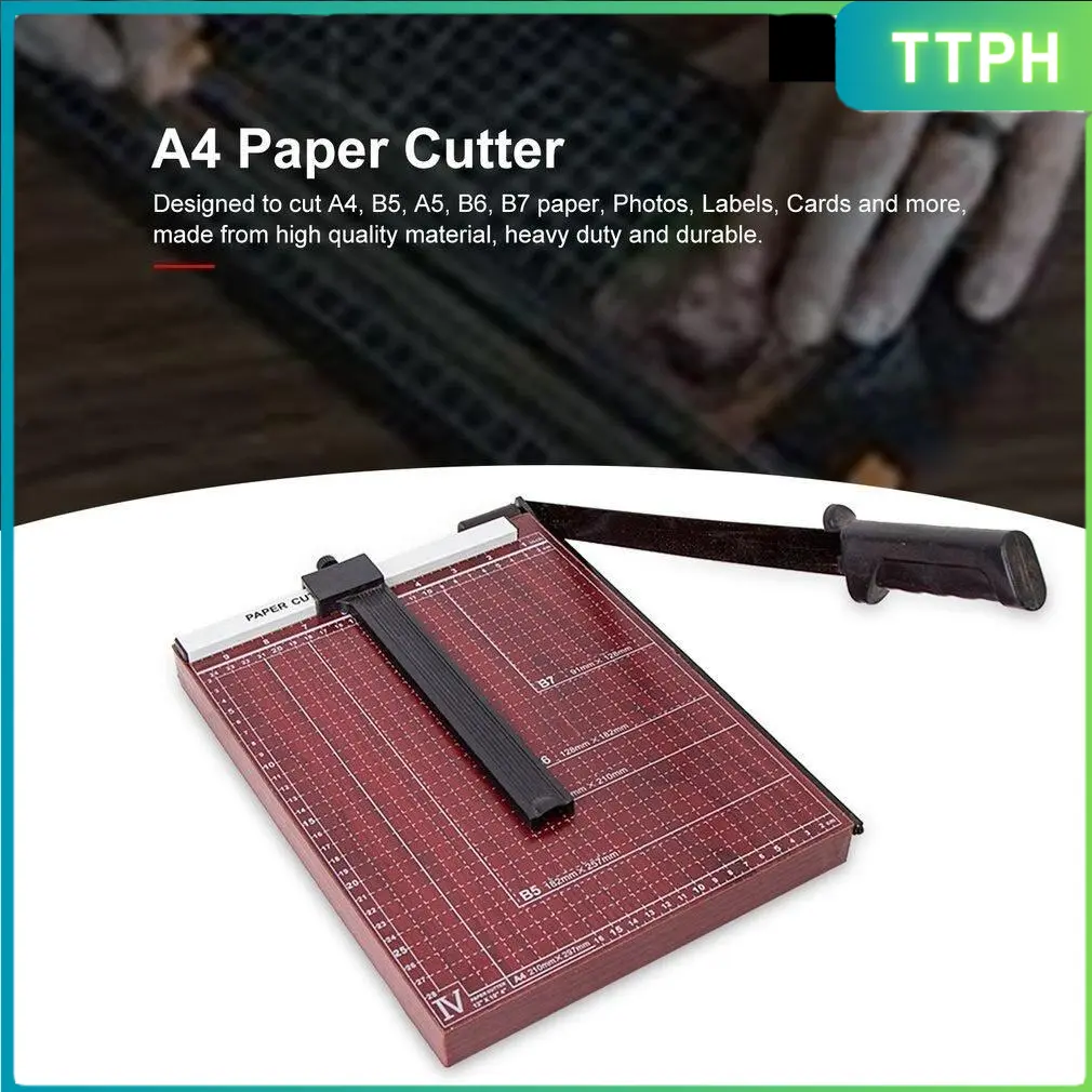 [COD] A4 Portable Metal Paper Cutter Sharp Effecient Easy to Use Paper ...