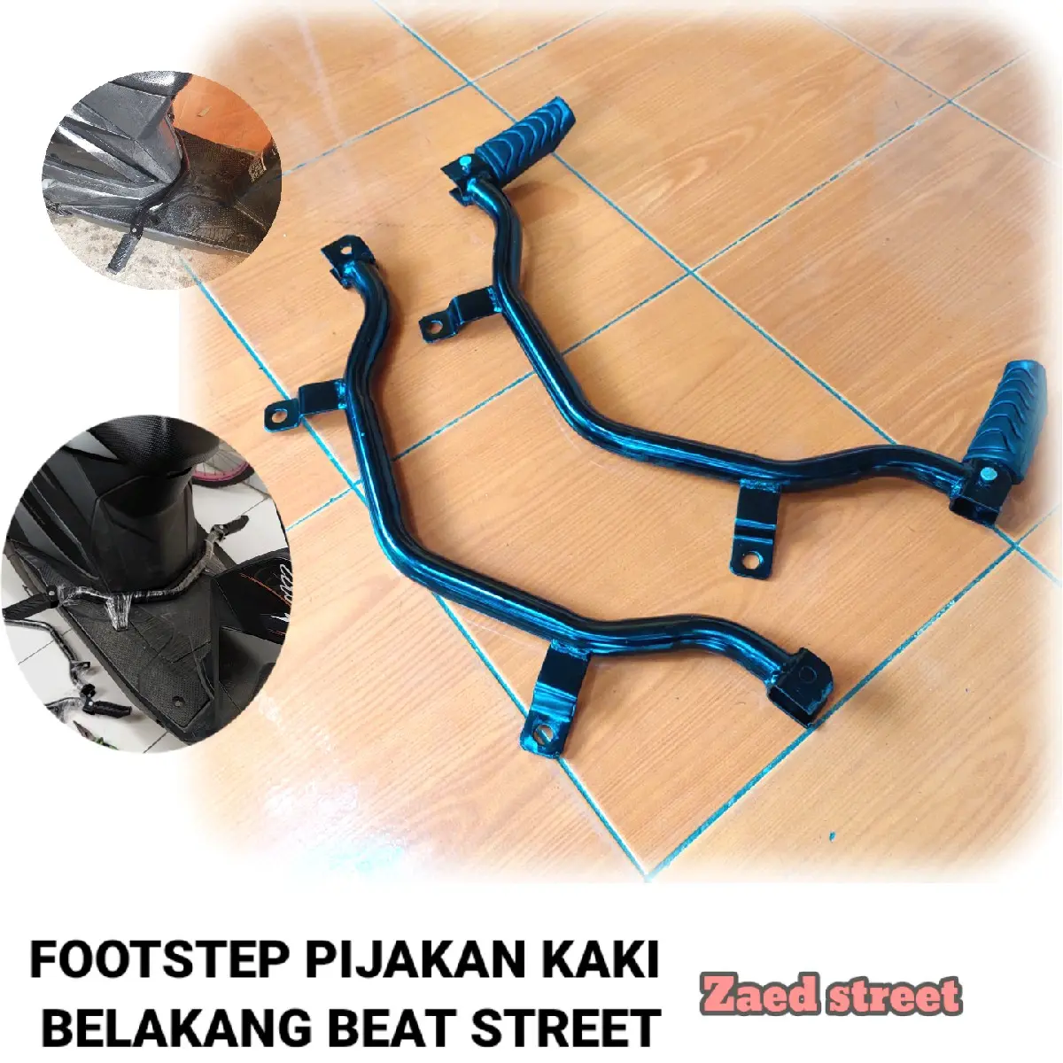 Footstep pijakan kaki BEAT street LED NEW